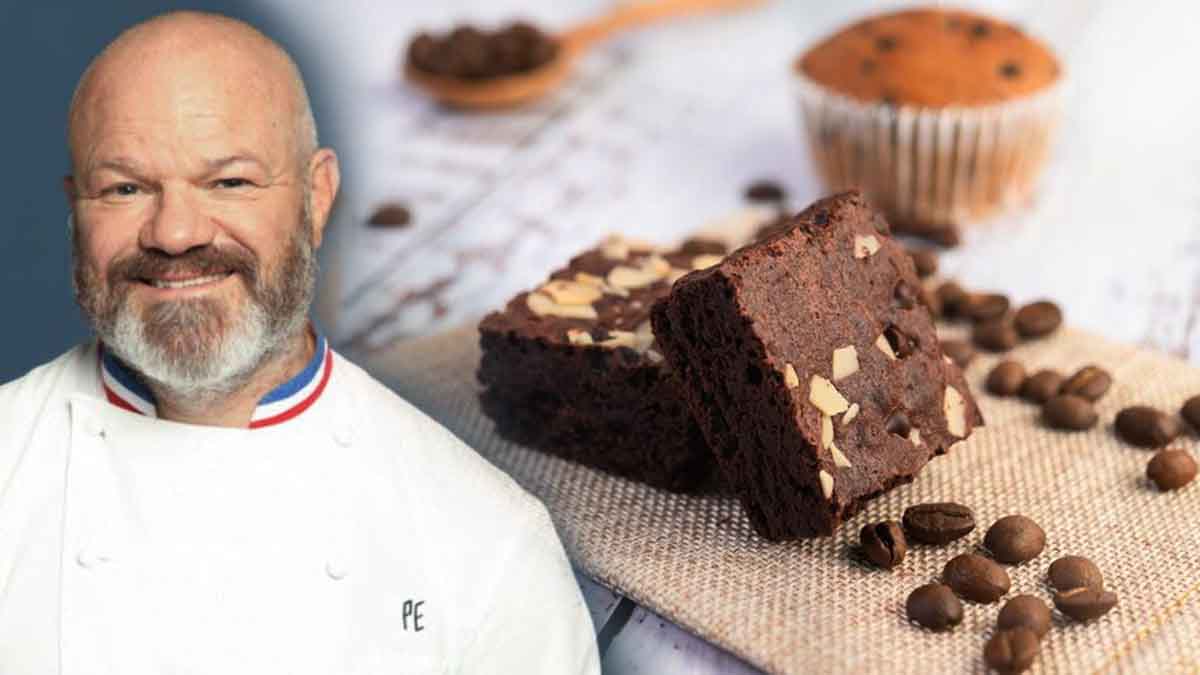 Découvrez le twist gourmand de Philippe Etchebest pour son brownie