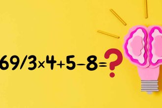 Seul un cerveau entraîné trouvera la réponse à cette énigme mathématique en 15 secondes !